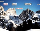 Map - Mountains Rifugio Contrin